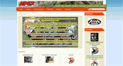 Desktop Screenshot of apexmoto.it